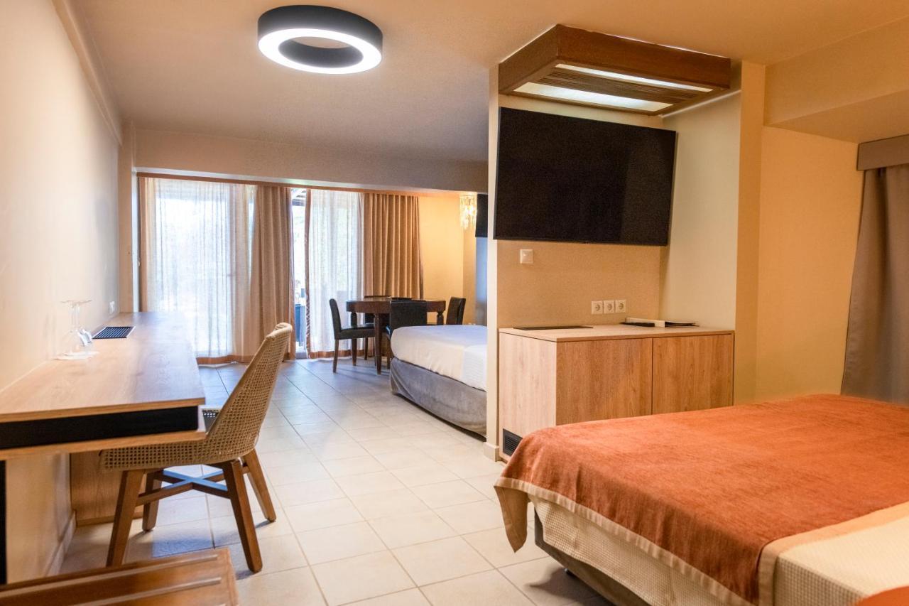 Aegeon Beach Hotel スーニオ エクステリア 写真