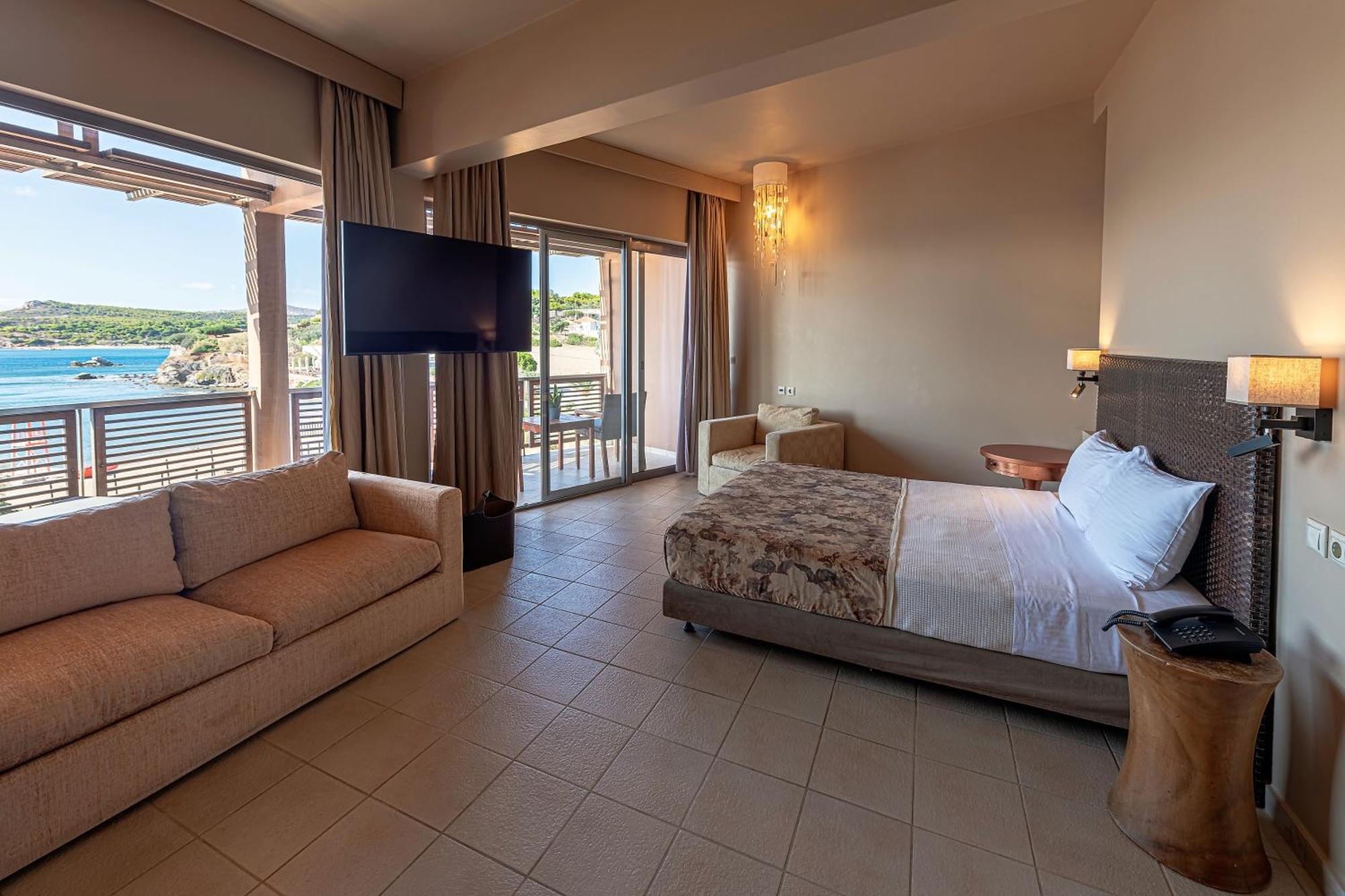 Aegeon Beach Hotel スーニオ 部屋 写真